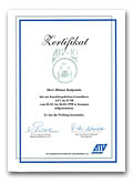 ATV - Ki - Zertifikat Kanalinspektion